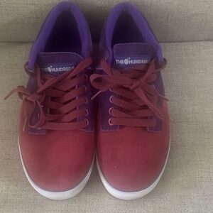 Euc The Hundreds Johnson Mid Sz 9 Original Style Streetwear Purple duo colored